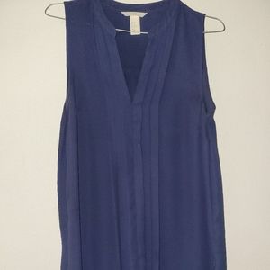 H&M Navy Blue Blouse